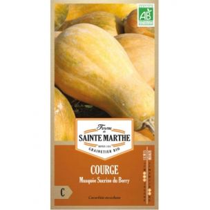 Graines Bio de Courge Musquée Sucrine du Berry (Ferme de Sainte Marthe) - Leaderplant