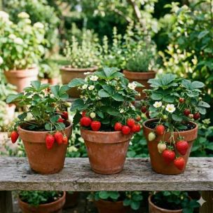 KIT Fraisiers 3 variétés - Leaderplant