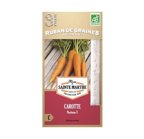 CAROTTE - NANTAISE AMELIOREE 3 & RADIS DE 18 JOURS - Le Paysan - Semences et accessoires pour auxiliaires du jardin