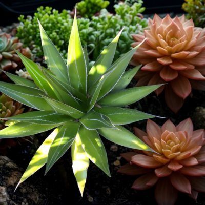Agave Impressive en mini-motte - Leaderplant
