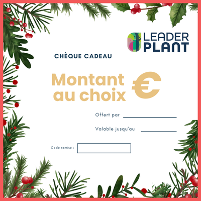 Pépi Chèque-cadeau pour Noël - Leaderplant