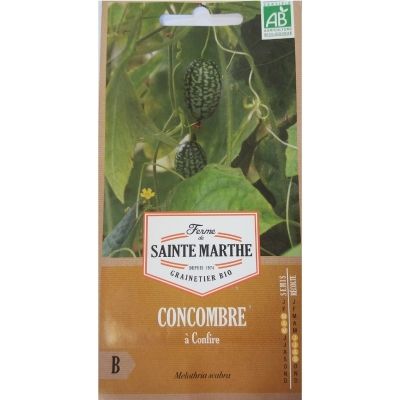 Graines Bio de Concombre à confire (Ferme de Sainte Marthe) - Leaderplant