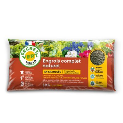 Engrais universel naturel en granulés - Leaderplant