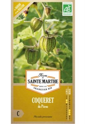 Graines Bio de Coqueret du Pérou - Physalis (Ferme de Sainte Marthe) - Leaderplant