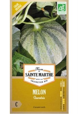 Graines Bio de Melon Charentais (Ferme de Sainte Marthe) - Leaderplant