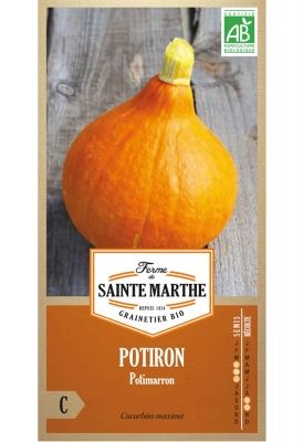 Graines Bio de Potiron Potimarron (Ferme de Sainte Marthe) - Leaderplant