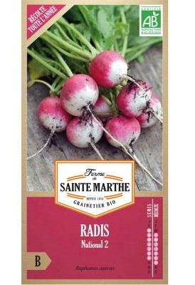 Graines Bio de Radis National (Ferme de Sainte Marthe) - Leaderplant