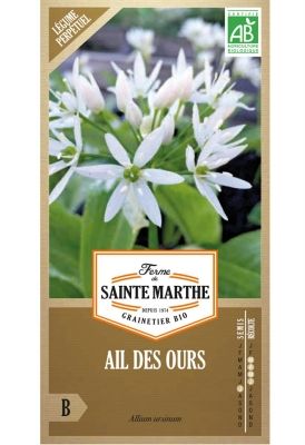 Graines Bio Ail des ours (Ferme de Sainte Marthe) - Leaderplant