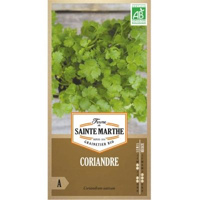 Graines Bio Coriandre (Ferme de Sainte Marthe) - Leaderplant