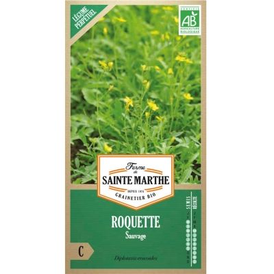 Graines Bio Roquette Sauvage (Ferme de Sainte Marthe) - Leaderplant