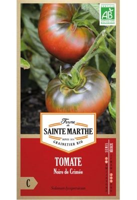 Graines Bio de Tomate Noire de Crimée (Ferme de Sainte Marthe) - Leaderplant