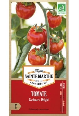 Graines Bio de Tomate Gardener's Delight (Ferme de Sainte Marthe) - Leaderplant