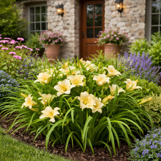 Hémérocalle EveryDayLily Cream ® - Leaderplant