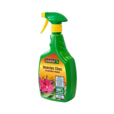 Insectes Choc au Pyrèthre végétal 1L (Solabiol) - Leaderplant