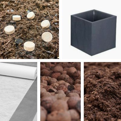 Kit Jardinière Prêt à planter Bac carré - Leaderplant