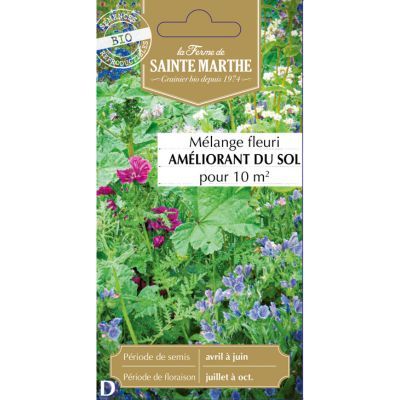 Graine Mélange Maraîcher pour améliorer le sol (Ferme de Sainte Marthe) - Leaderplant