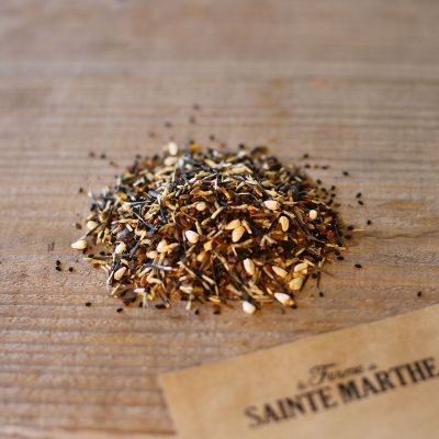 Graine MELANGE FLEURI - ANNUELLES POUR OISEAUX (Ferme de Sainte Marthe) - Leaderplant