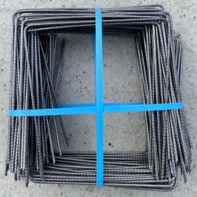 Agrafes pour une fixation de toile de paillage - Leaderplant