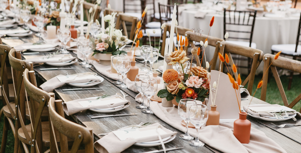 Offrir une plante aux invités d'un mariage