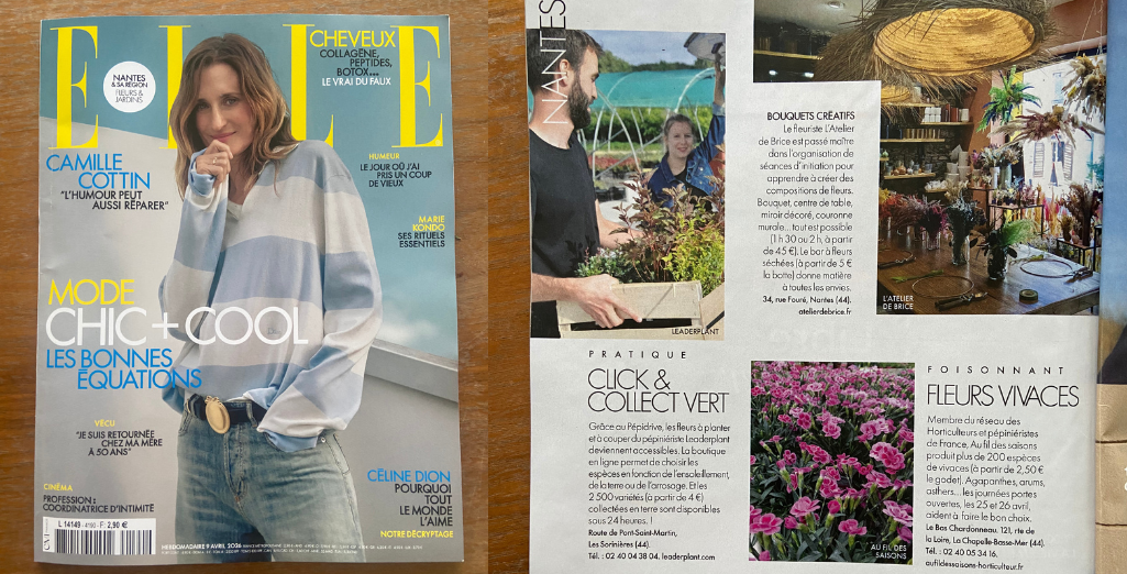 Leaderplant dans ELLE : une belle mise en lumière de notre Pépidrive 