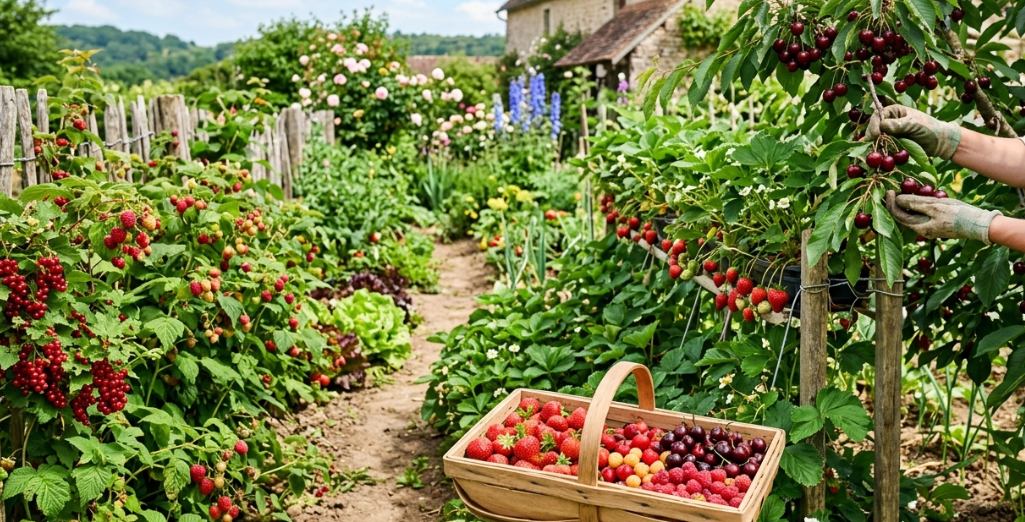 Quels fruits récolter en juin?