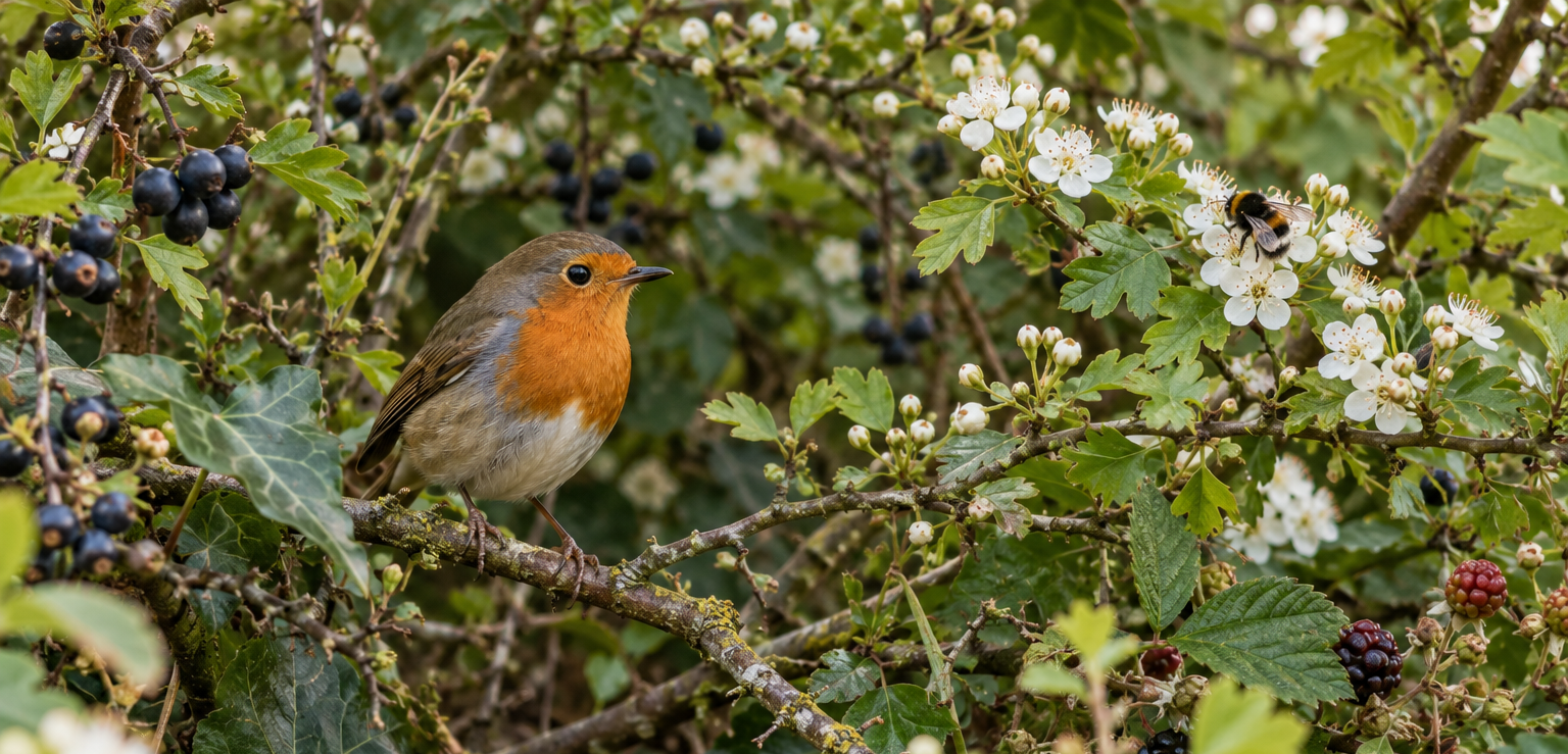 Haie écologique et champêtre : comment créer une haie vivante au jardin ?