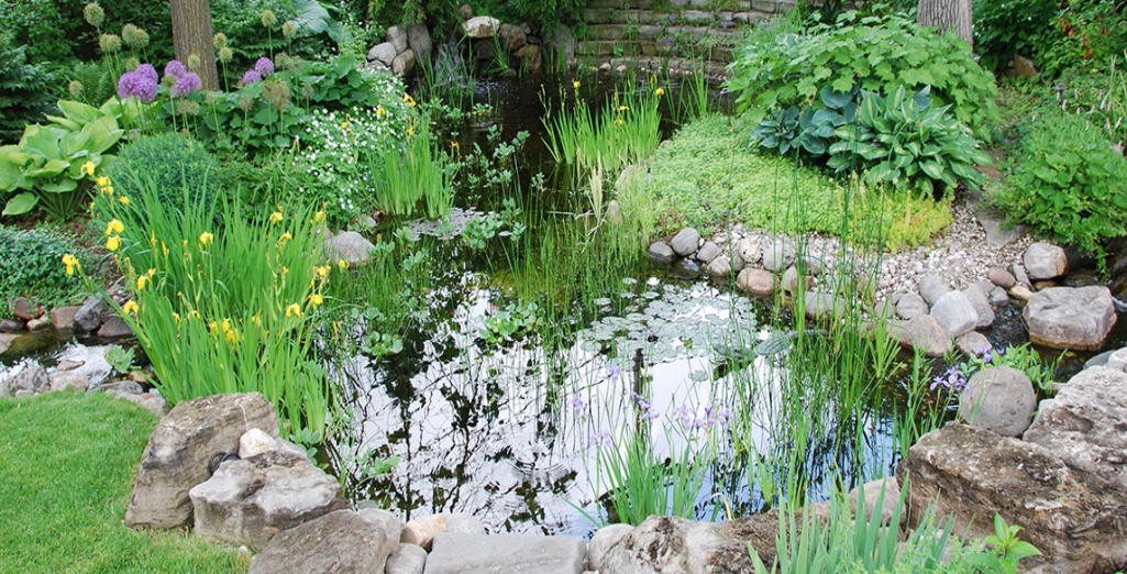 Fontaine de jardin et mur d'eau d'extérieur - Le Monde Du Bassin